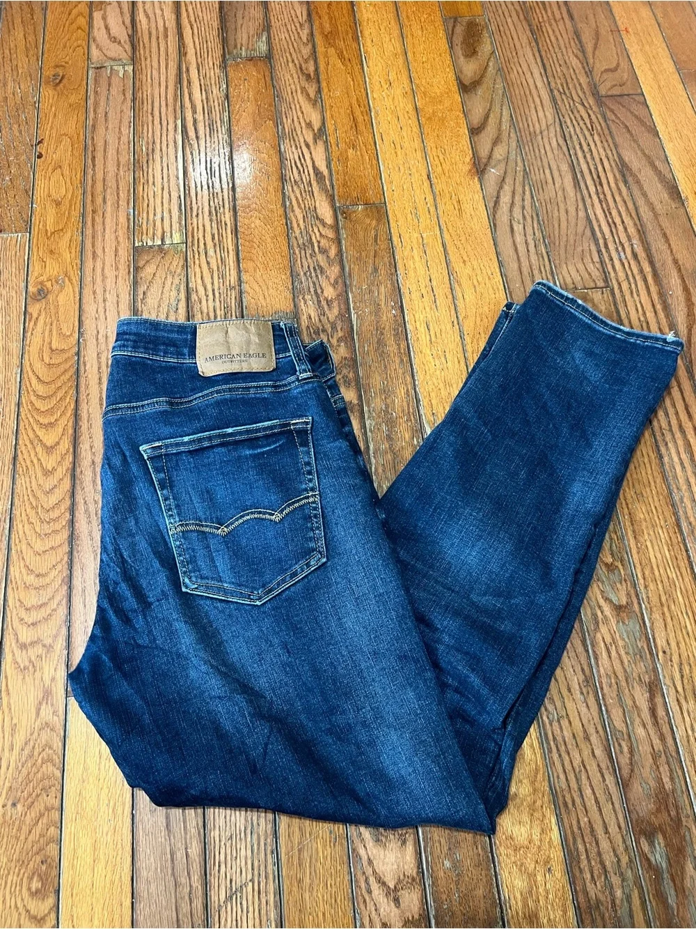 American Eagle Outfitters Men’s Indigo Straight Jeans